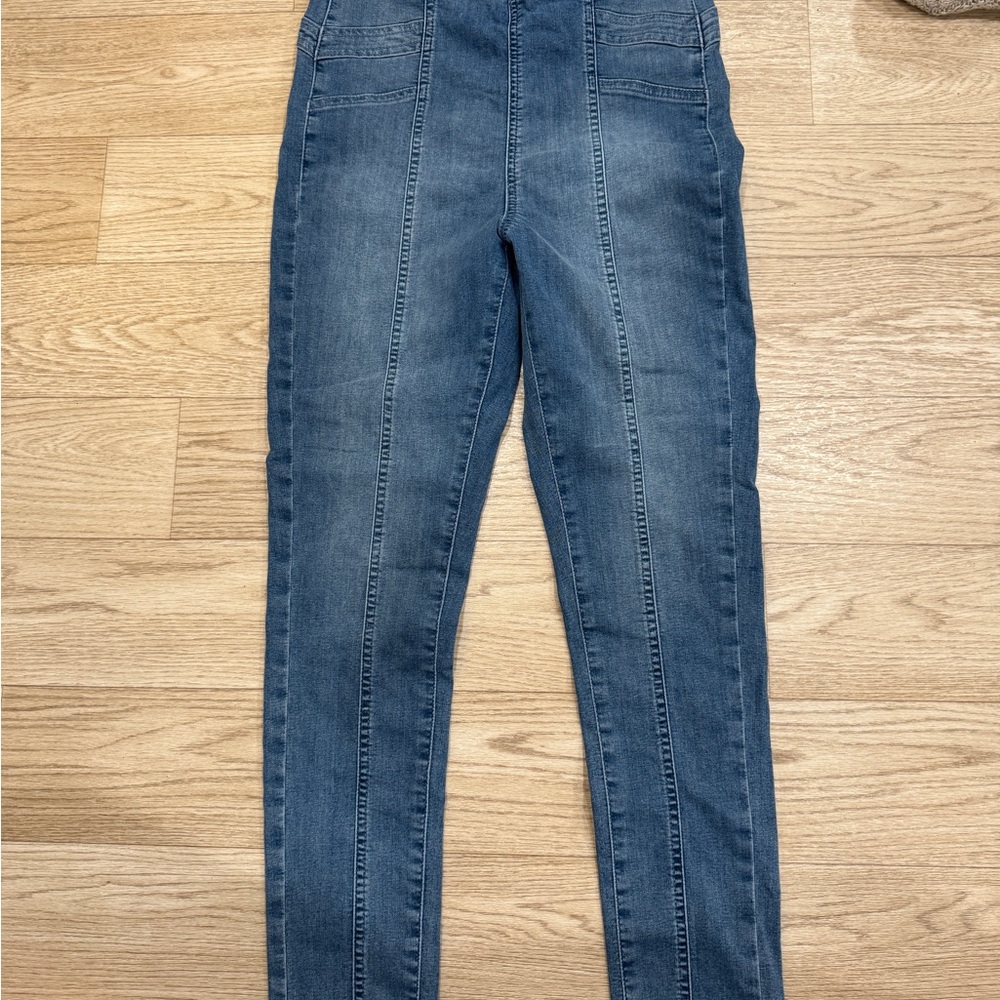 Free people Stylish Blue Denim Pants - Picture 2 of 7